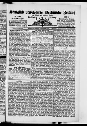 Königlich privilegirte Berlinische Zeitung von Staats- und gelehrten Sachen vom 02.06.1904