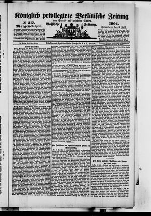 Königlich privilegirte Berlinische Zeitung von Staats- und gelehrten Sachen vom 09.07.1904