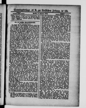 Königlich privilegirte Berlinische Zeitung von Staats- und gelehrten Sachen vom 08.01.1905