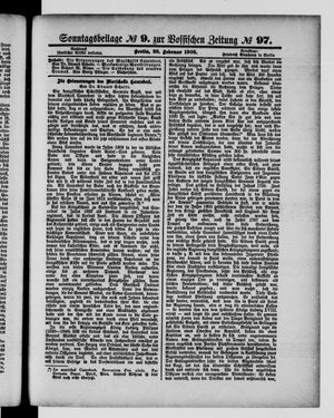 Königlich privilegirte Berlinische Zeitung von Staats- und gelehrten Sachen vom 26.02.1905