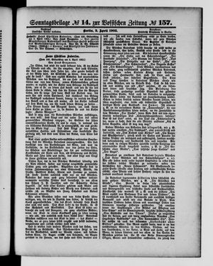 Königlich privilegirte Berlinische Zeitung von Staats- und gelehrten Sachen vom 02.04.1905