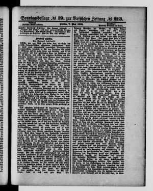 Königlich privilegirte Berlinische Zeitung von Staats- und gelehrten Sachen vom 07.05.1905