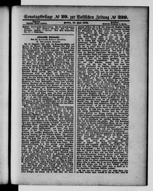 Königlich privilegirte Berlinische Zeitung von Staats- und gelehrten Sachen vom 16.07.1905
