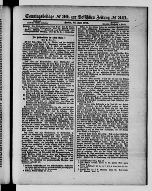 Königlich privilegirte Berlinische Zeitung von Staats- und gelehrten Sachen vom 23.07.1905