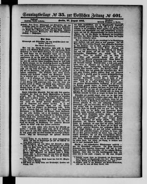 Königlich privilegirte Berlinische Zeitung von Staats- und gelehrten Sachen vom 27.08.1905