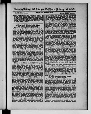 Königlich privilegirte Berlinische Zeitung von Staats- und gelehrten Sachen on Oct 15, 1905