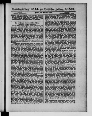 Königlich privilegirte Berlinische Zeitung von Staats- und gelehrten Sachen vom 29.10.1905