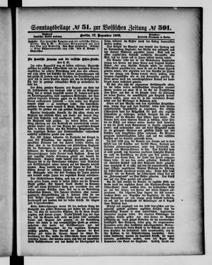 Königlich privilegirte Berlinische Zeitung von Staats- und gelehrten Sachen on Dec 17, 1905