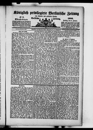 Königlich privilegirte Berlinische Zeitung von Staats- und gelehrten Sachen on Jan 5, 1906