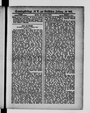 Königlich privilegirte Berlinische Zeitung von Staats- und gelehrten Sachen vom 18.02.1906