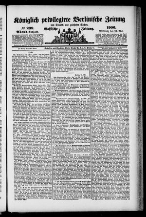Königlich privilegirte Berlinische Zeitung von Staats- und gelehrten Sachen vom 23.05.1906