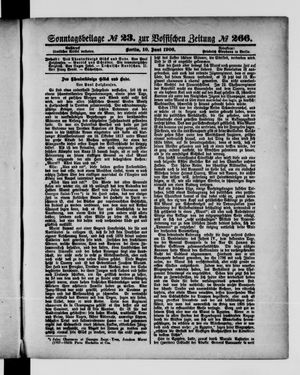 Königlich privilegirte Berlinische Zeitung von Staats- und gelehrten Sachen vom 10.06.1906