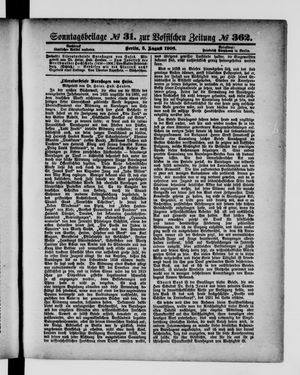 Königlich privilegirte Berlinische Zeitung von Staats- und gelehrten Sachen on Aug 5, 1906