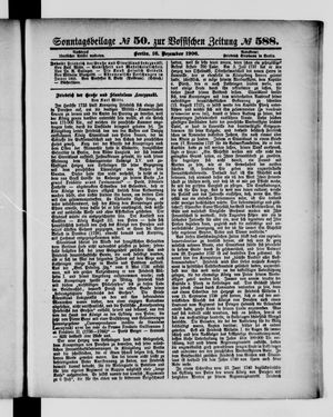 Königlich privilegirte Berlinische Zeitung von Staats- und gelehrten Sachen vom 16.12.1906
