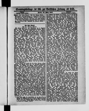 Königlich privilegirte Berlinische Zeitung von Staats- und gelehrten Sachen vom 24.03.1907