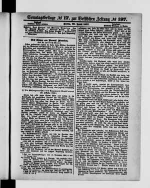 Königlich privilegirte Berlinische Zeitung von Staats- und gelehrten Sachen vom 28.04.1907