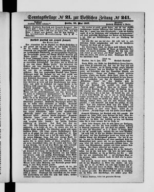 Königlich privilegirte Berlinische Zeitung von Staats- und gelehrten Sachen vom 26.05.1907