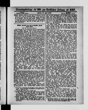 Königlich privilegirte Berlinische Zeitung von Staats- und gelehrten Sachen vom 21.07.1907