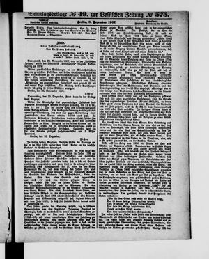 Königlich privilegirte Berlinische Zeitung von Staats- und gelehrten Sachen vom 08.12.1907
