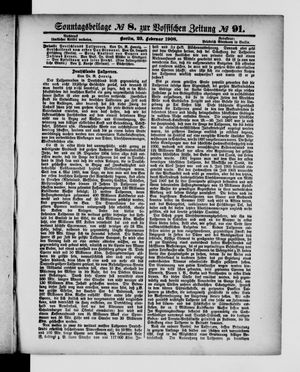 Königlich privilegirte Berlinische Zeitung von Staats- und gelehrten Sachen vom 23.02.1908