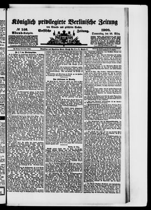Königlich privilegirte Berlinische Zeitung von Staats- und gelehrten Sachen on Mar 26, 1908