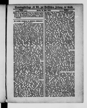 Königlich privilegirte Berlinische Zeitung von Staats- und gelehrten Sachen vom 24.05.1908
