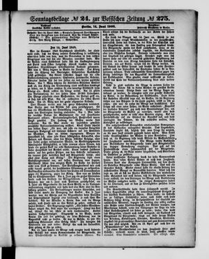 Königlich privilegirte Berlinische Zeitung von Staats- und gelehrten Sachen vom 14.06.1908