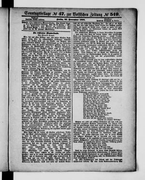 Königlich privilegirte Berlinische Zeitung von Staats- und gelehrten Sachen vom 22.11.1908