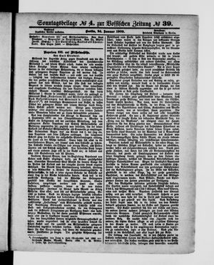 Königlich privilegirte Berlinische Zeitung von Staats- und gelehrten Sachen vom 24.01.1909
