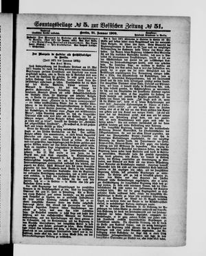 Königlich privilegirte Berlinische Zeitung von Staats- und gelehrten Sachen on Jan 31, 1909