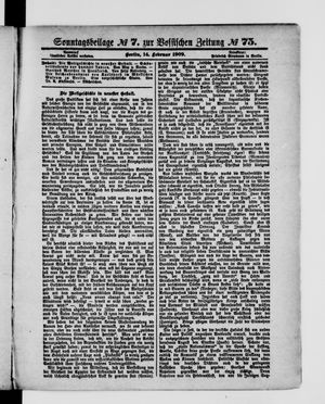 Königlich privilegirte Berlinische Zeitung von Staats- und gelehrten Sachen vom 14.02.1909