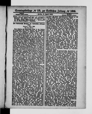 Königlich privilegirte Berlinische Zeitung von Staats- und gelehrten Sachen vom 11.04.1909