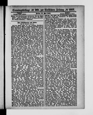 Königlich privilegirte Berlinische Zeitung von Staats- und gelehrten Sachen vom 16.05.1909