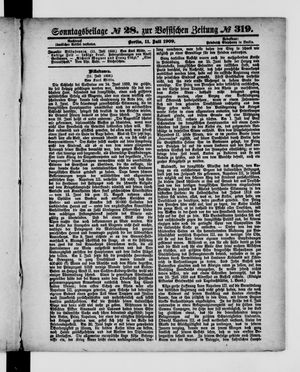 Königlich privilegirte Berlinische Zeitung von Staats- und gelehrten Sachen vom 11.07.1909