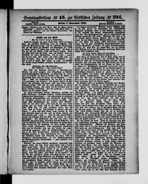 Königlich privilegirte Berlinische Zeitung von Staats- und gelehrten Sachen vom 07.11.1909