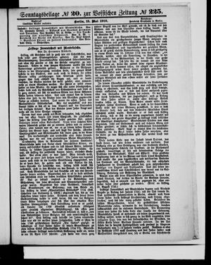 Königlich privilegirte Berlinische Zeitung von Staats- und gelehrten Sachen on May 14, 1910