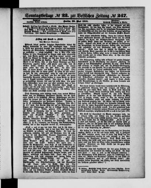 Königlich privilegirte Berlinische Zeitung von Staats- und gelehrten Sachen vom 29.05.1910