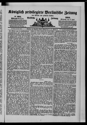 Königlich privilegirte Berlinische Zeitung von Staats- und gelehrten Sachen vom 08.06.1910