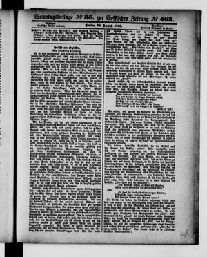 Königlich privilegirte Berlinische Zeitung von Staats- und gelehrten Sachen vom 28.08.1910