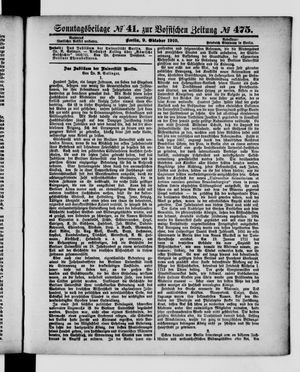 Königlich privilegirte Berlinische Zeitung von Staats- und gelehrten Sachen vom 09.10.1910