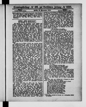 Königlich privilegirte Berlinische Zeitung von Staats- und gelehrten Sachen vom 13.11.1910