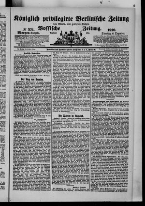 Königlich privilegirte Berlinische Zeitung von Staats- und gelehrten Sachen on Dec 6, 1910