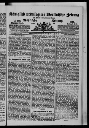 Königlich privilegirte Berlinische Zeitung von Staats- und gelehrten Sachen on Apr 7, 1911