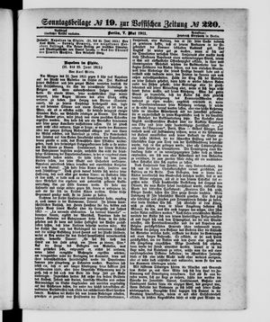 Königlich privilegirte Berlinische Zeitung von Staats- und gelehrten Sachen vom 07.05.1911