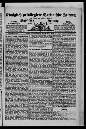 Königlich privilegirte Berlinische Zeitung von Staats- und gelehrten Sachen on May 19, 1911