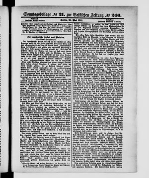 Königlich privilegirte Berlinische Zeitung von Staats- und gelehrten Sachen vom 21.05.1911