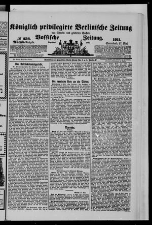 Königlich privilegirte Berlinische Zeitung von Staats- und gelehrten Sachen vom 27.05.1911