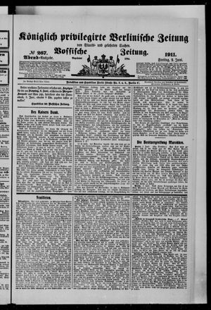 Königlich privilegirte Berlinische Zeitung von Staats- und gelehrten Sachen vom 02.06.1911