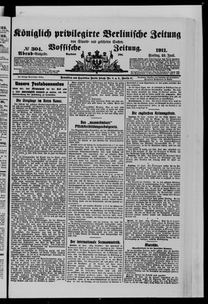 Königlich privilegirte Berlinische Zeitung von Staats- und gelehrten Sachen vom 23.06.1911