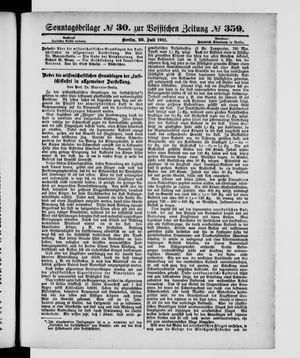 Königlich privilegirte Berlinische Zeitung von Staats- und gelehrten Sachen vom 23.07.1911